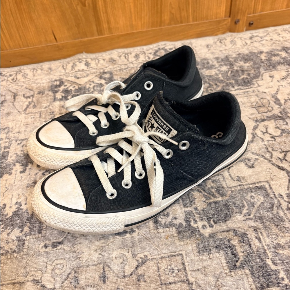 Converse Kids Black and White Sneakers